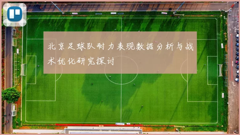 北京足球队耐力表现数据分析与战术优化研究探讨
