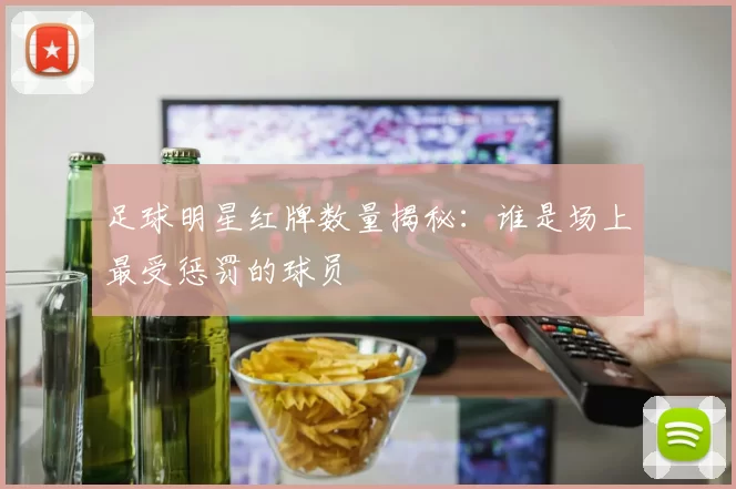 足球明星红牌数量揭秘：谁是场上最受惩罚的球员